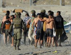 Tarajal: Una playa africana donde la civilización escribe su fracaso. Tamara Crespo y Fidel Raso. <i>fronterad</i>